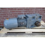 57,2 RPM 5,5 KW  872 Nm Asmaat 2x 50 mm Brake. Used. 